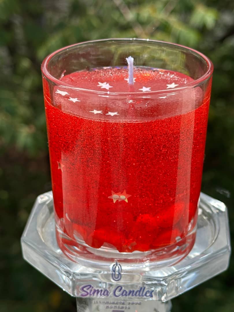 Jelly Glass Candles