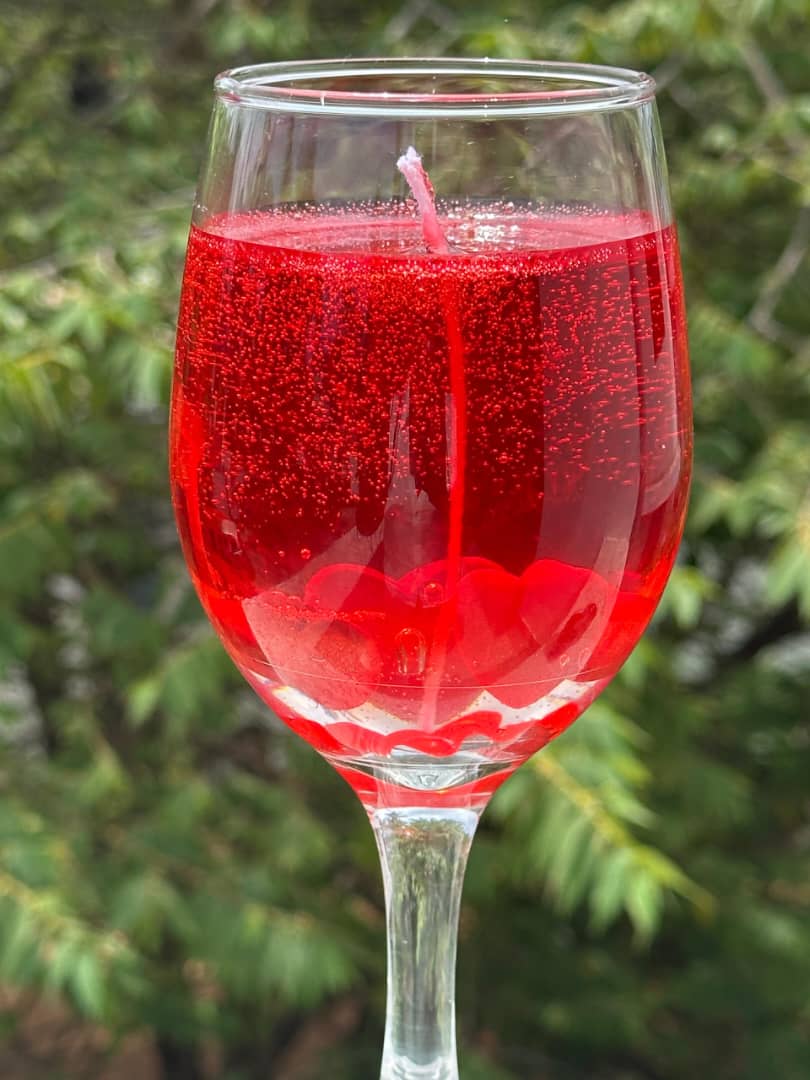 Gelly Glass Candles